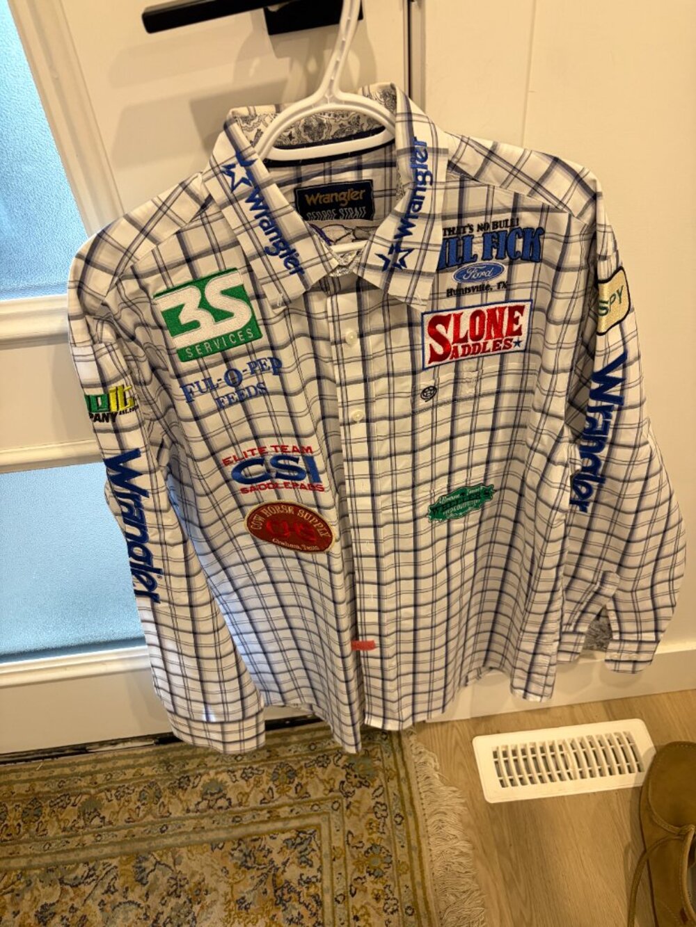 Genuine Rodeo Contestant Shirt - Rodeo Worn - Picture 5 of 8